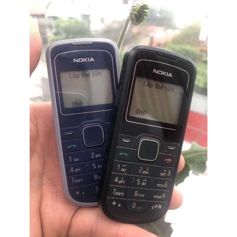 Th?t ĐIỆN THOẠI NOKIA 1202 CHÍNH HÃNG ( CŨ 99% ) cam kết máy zin + sạc