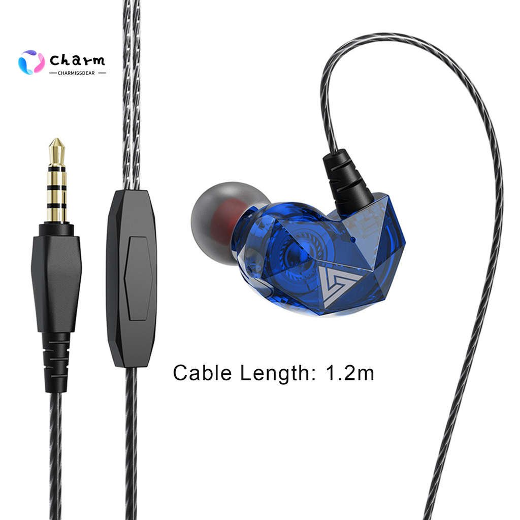 Tai nghe nhét tai Qkz Ak2 tích hợp micro âm thanh rõ ràng sống động