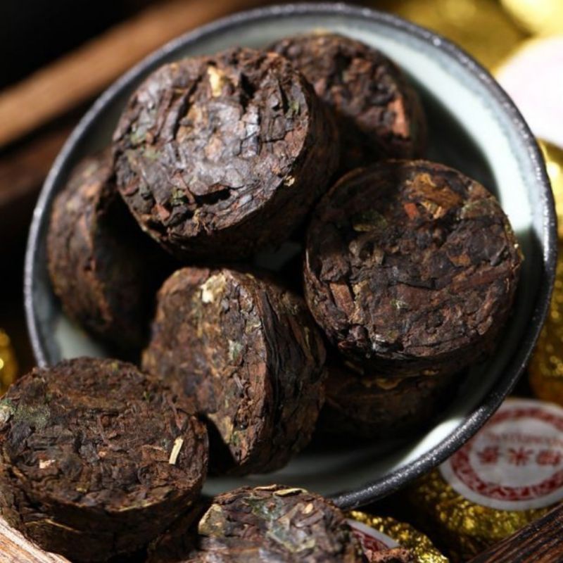 TRÀ PHỔ NHĨ HƯƠNG NẾP ( Lá Dứa) Cao Cấp