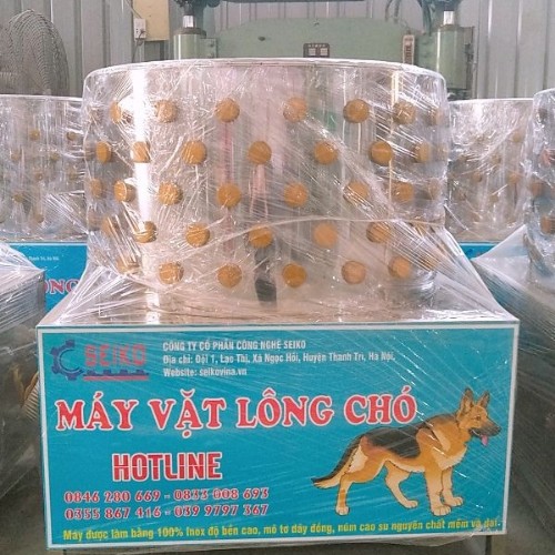 Núm cao su vặt lông chó, dê