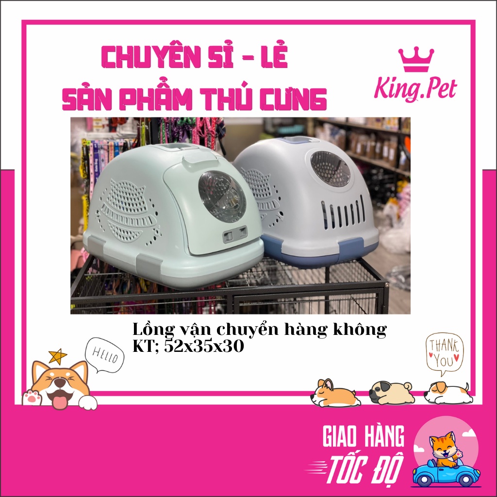 Lồng vận chuyển hàng không cho chó mèo