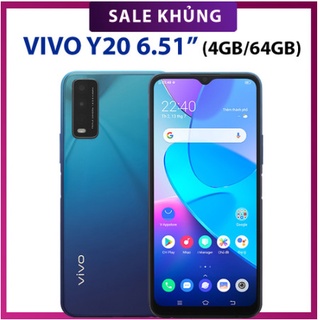 Điện thoại Vivo Y20 (4GB 64GB) - Hàng mới - Chính Hãng - Bảo Hành 12 tháng.TẶNG K thumbnail