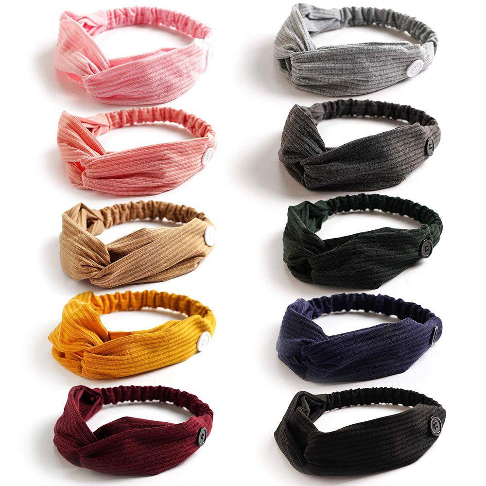 Băng Đô Cài Tóc Cài Nút Mềm Mại Dành Cho Nữ Y Tá