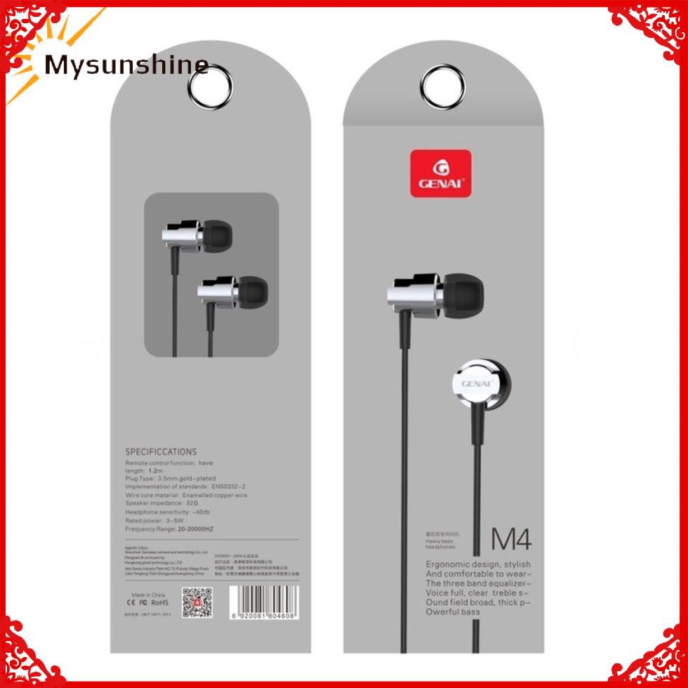 Tai Nghe Nhét Tai Bass Trầm Có Mic Cho Điện Thoại Gn-M4 | BigBuy360 - bigbuy360.vn