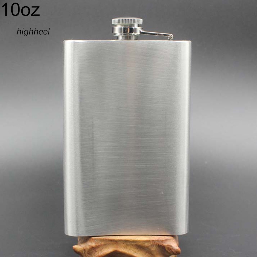 Bình đựng rượu bằng thép không gỉ dung tích 4/5/6/7/8/10 oz kèm phễu