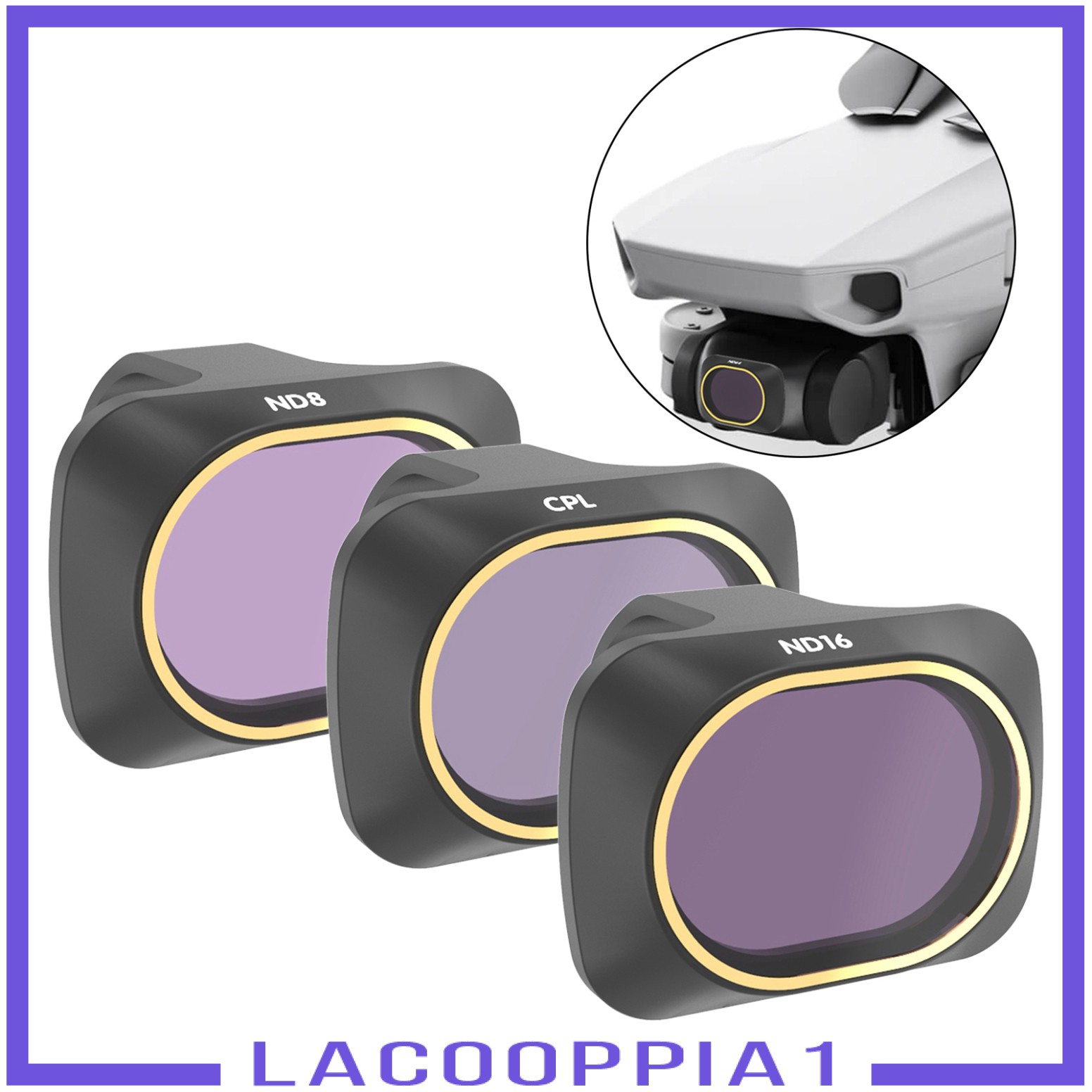 Bộ Lọc Ống Kính Cao Cấp Cpl Nd8 Cho Máy Bay Không Người Lái Mavic Mini