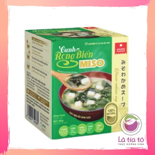 CANH RONG BIỂN ĂN LIỀN MISO - LÁ TÍA TÔ