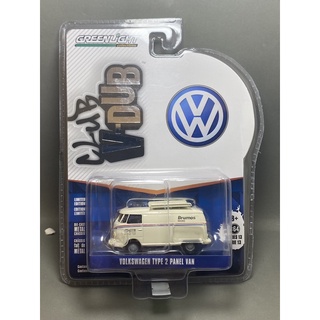 Greenlight - volkswagen type 2 panel van - xe mô hình tỉ lệ 1/64