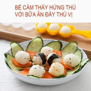 Khuôn nặn cơm bento