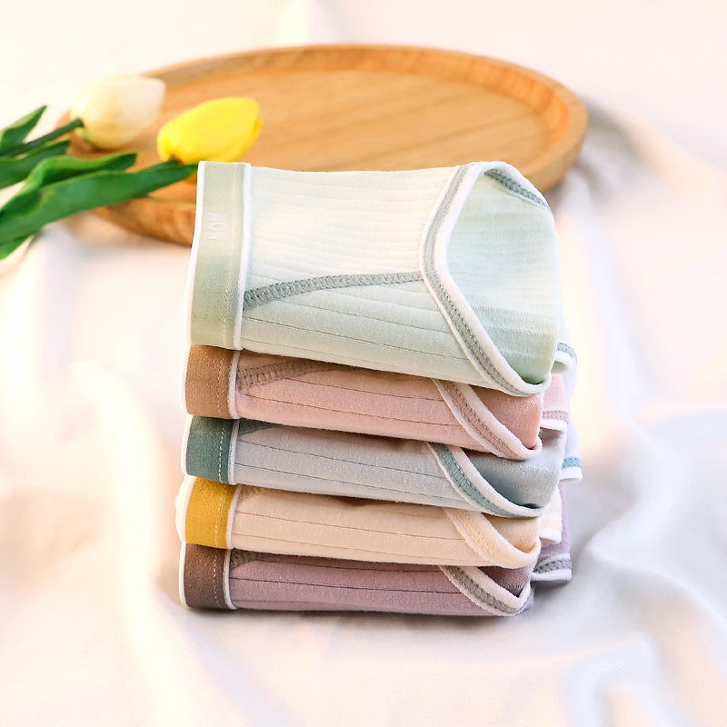 Quần Lót Cotton Lưng Vừa Thoáng Khí Kháng Khuẩn Thoải Mái Cho Nữ