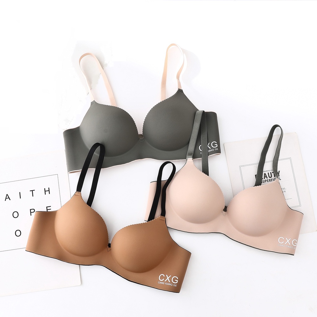 Áo nâng ngực đệm dày cup ngực tròn NuciFera_AL88 phom ôm gom ngực tạo khe
