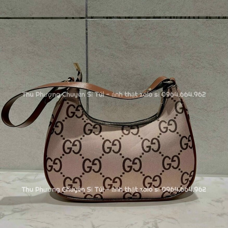 Túi đeo vai, túi kẹp nách dáng thuyền Gờ C siêu dễ thương mẫu mới nhất (ảnh thật shop chụp)