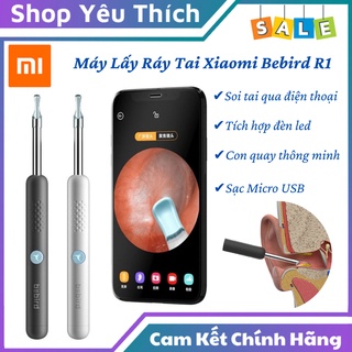 Dụng Cụ Lấy Ráy Tai Xiaomi Bebird R1 Có Đèn Và Ống Nội Soi Tai Giúp Xem Trực Tiếp Bên Trong Tai