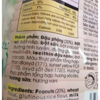 Socola Đậu Phộng Chocoplus Trứng Khủng Long Tân Tân (Gói 192g)