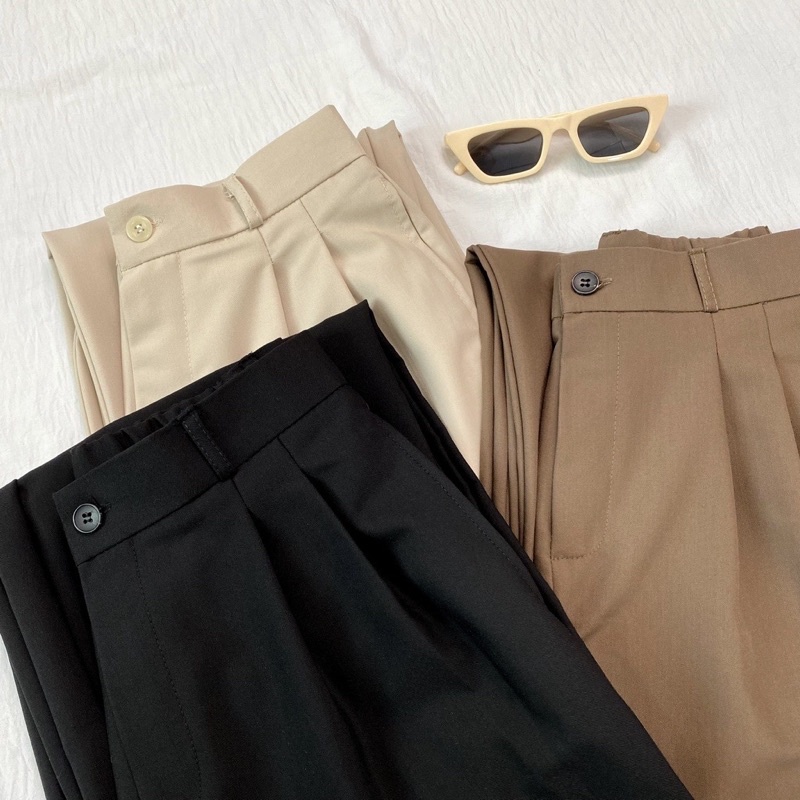 Quần Tây Lưng Cao TIPI Phong Cách Hàn Quốc - 84unisex