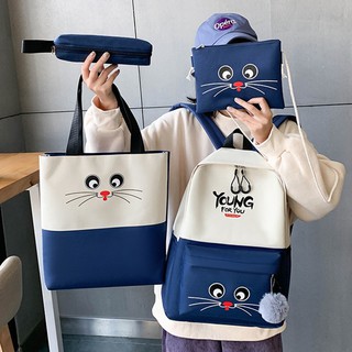 Set balo 4 món thời trang - YOUNG 5 màu