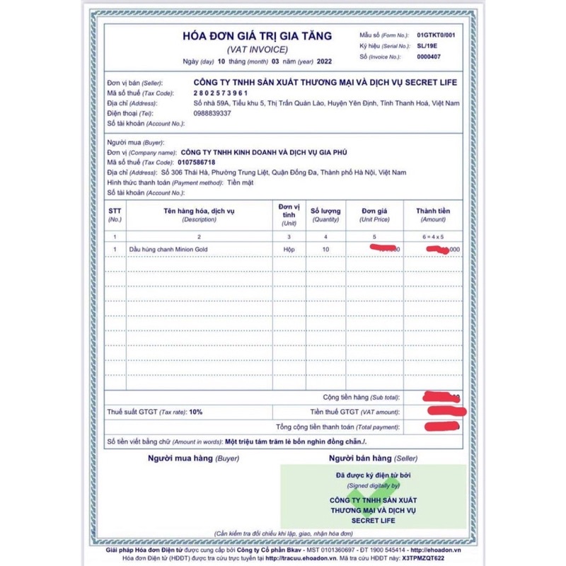 Húng chanh lên men  Minion Gold 30 ML