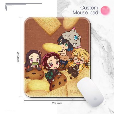 Miếng di chuột in hình KIMETSU NO YAIBA ver CHIBI Thanh Gươm Diệt Quỷ anime