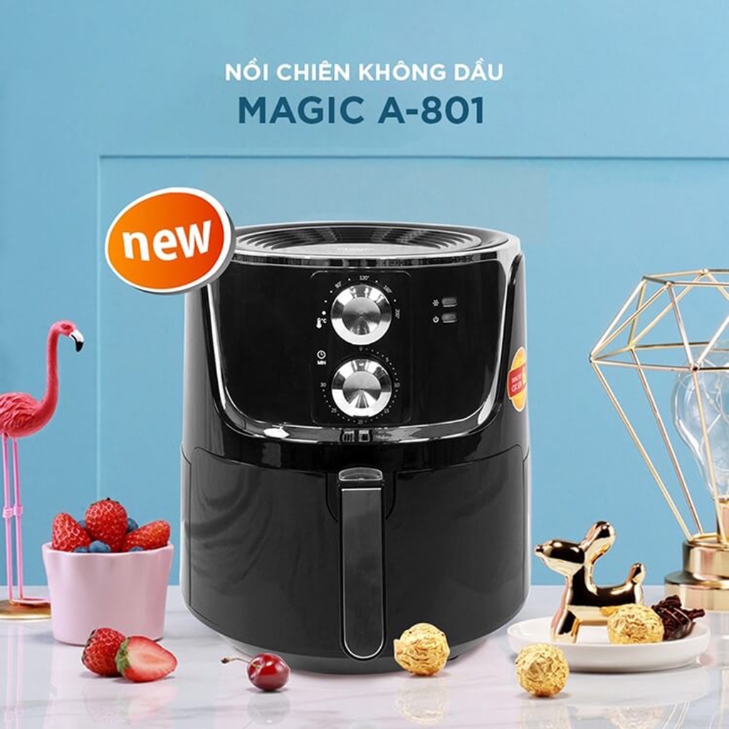 Nồi chiên không dầu Magic A-801 6L công suất 1800W