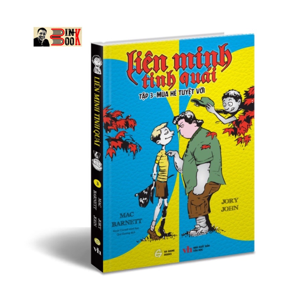 Sách - [Lẻ] LIÊN MINH TINH QUÁI - Mac Barnett, Jory John - Nguyễn Thúy Loan, Quý Dương dịch - Hà Giang Books – bìa mềm