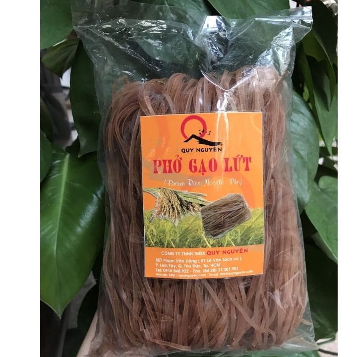 PHỞ GẠO LỨT ĐỎ  QUY NGUYÊN GÓI 400GRAM