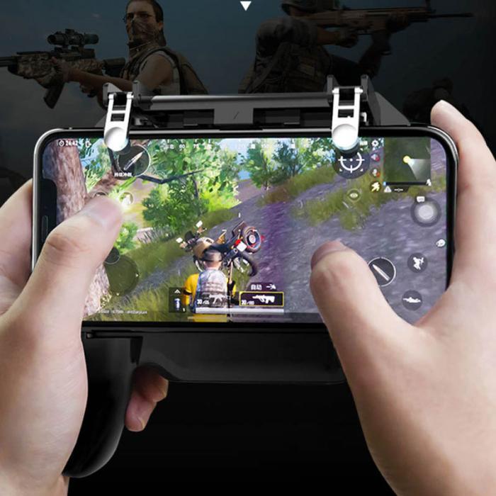 Tay Cầm Chơi Game 2000MAh SR Kiêm Sạc Và Quạt tản nhiệt chơi Game PUBG,Liên Quân,... A MEW