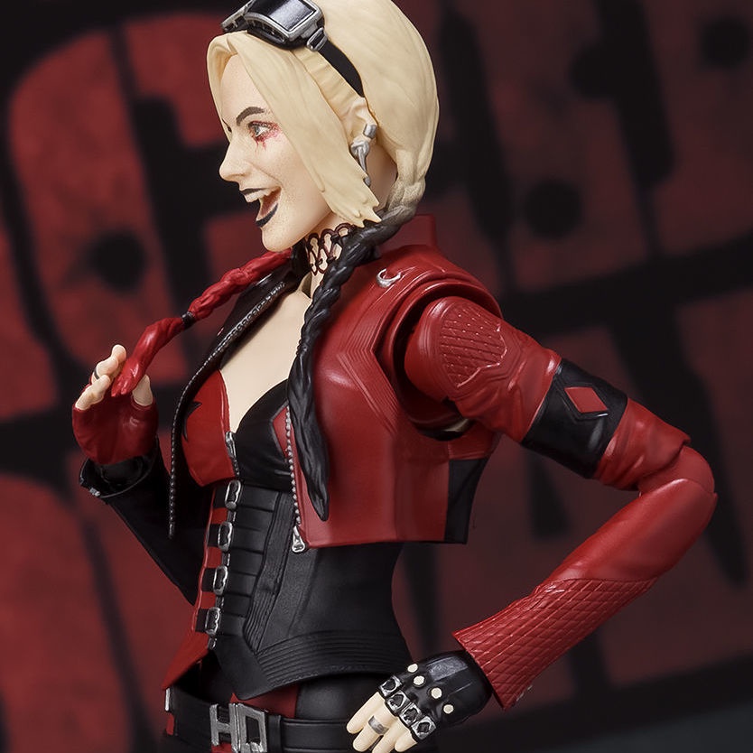 Bandai SHF Clown Girl New Suicide Squad Harley Quinn Mô hình đã hoàn thành