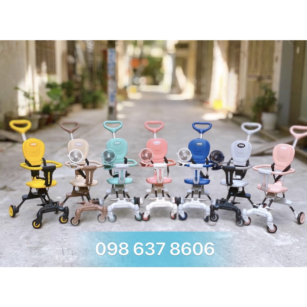 XE ĐẨY GẤP GỌN TOBÉ OLWEN (ĐỦ MÀU)