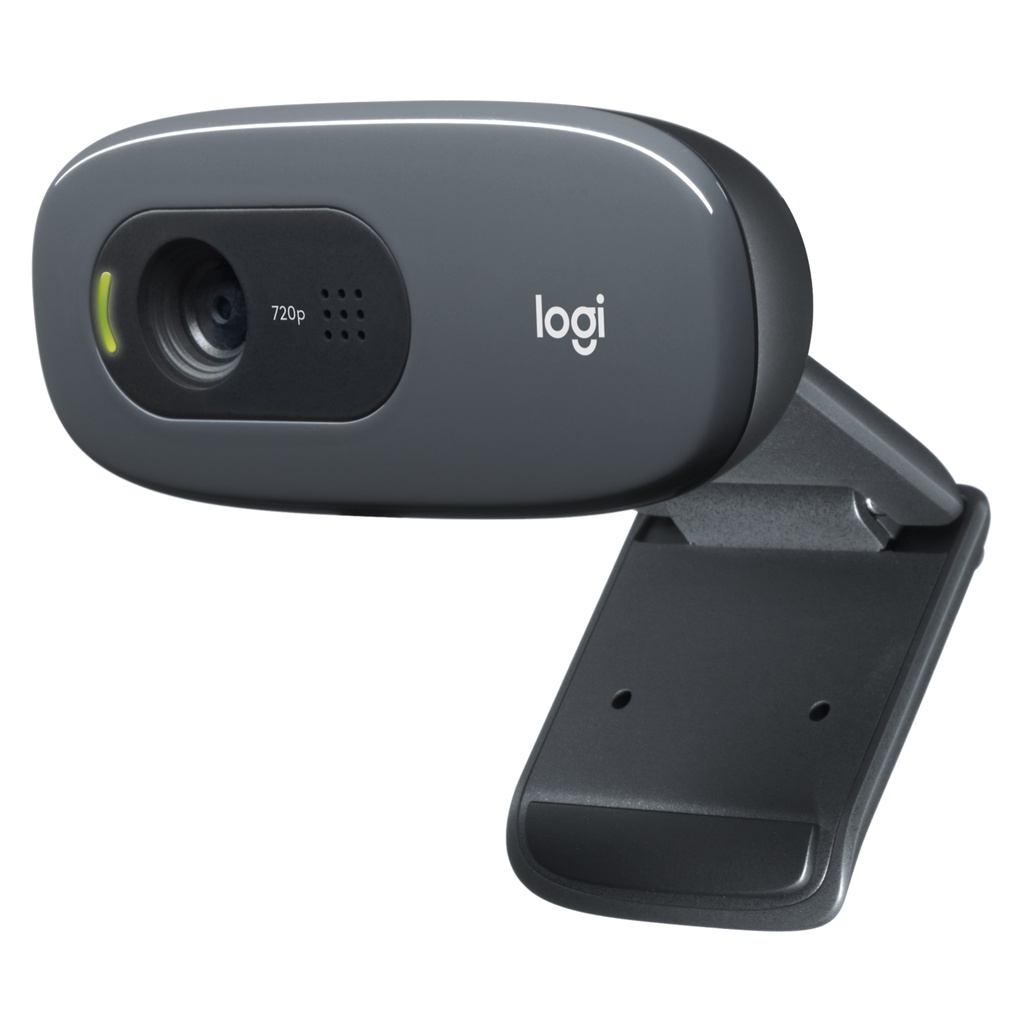 Webcam Logitech C270 HD micro khử tiếng ồn, nghe gọi video học trực tuyến livestream