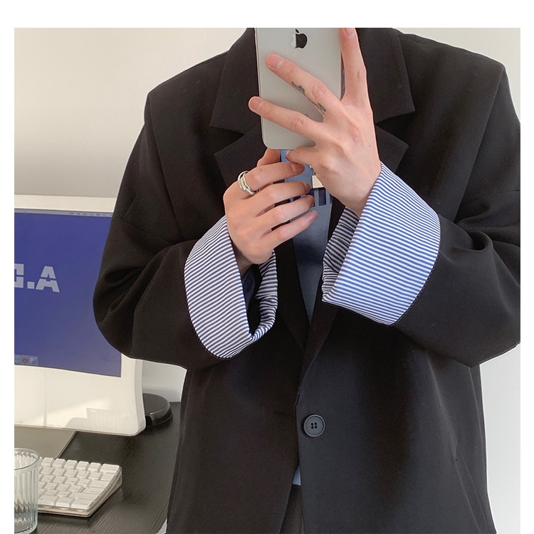 Áo Blazer nam hot trend, Áo khoác nam mặc ngoài thời trang Hàn Quốc