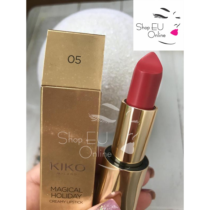 Son Kiko ❤️FREESHIP❤️ Magical Holiday Creamy Lipstick - Italy