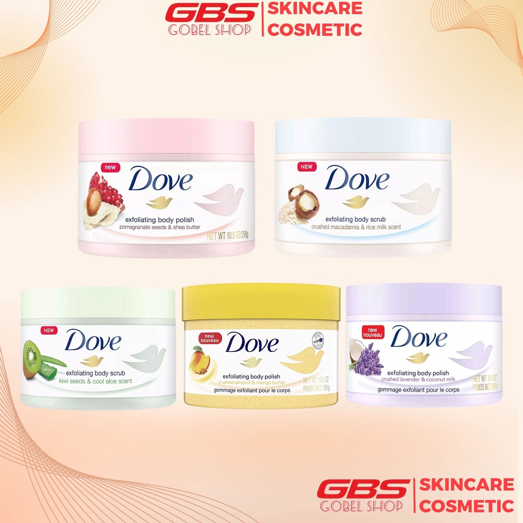 Tẩy Da Chết Dove Exfoliating Body
