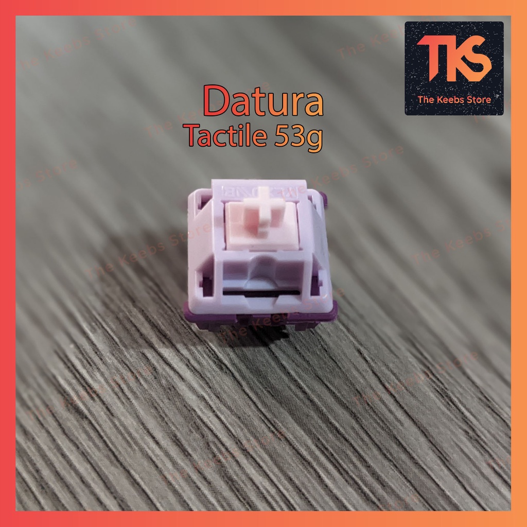 Switch Datura | Tactile 53g | Công tắc bàn phím cơ | TKS