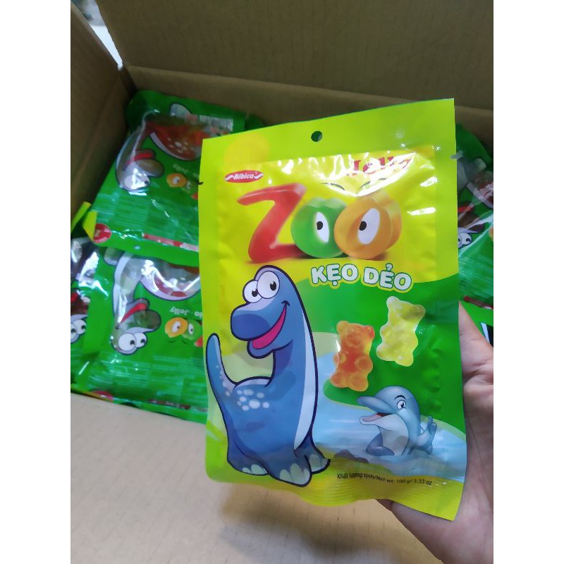 kẹo dẻo Bibica zoo gói 100g