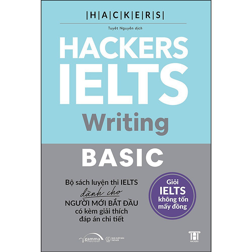 Sách - Combo: Hackers Ielts Basic: Reading + Listening + Writing + Speaking (4 cuốn) [AlphaBooks]