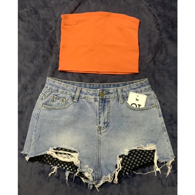 Quần jeans hè thiết kế độc lạ