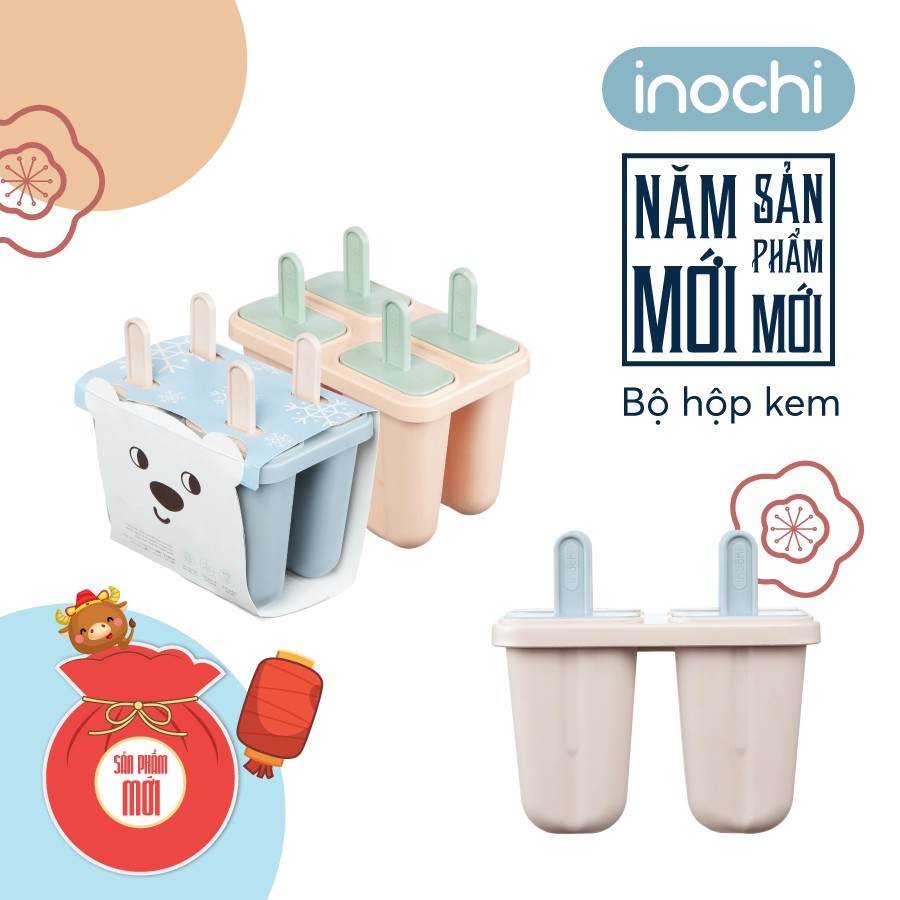 Khuôn làm kem Inochi - sét 4 chiếc