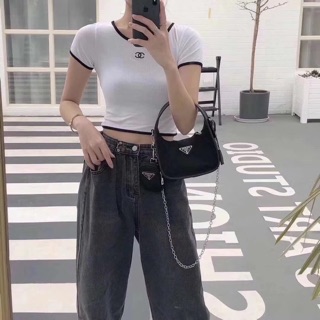 Set prada kẹp nách fullbox