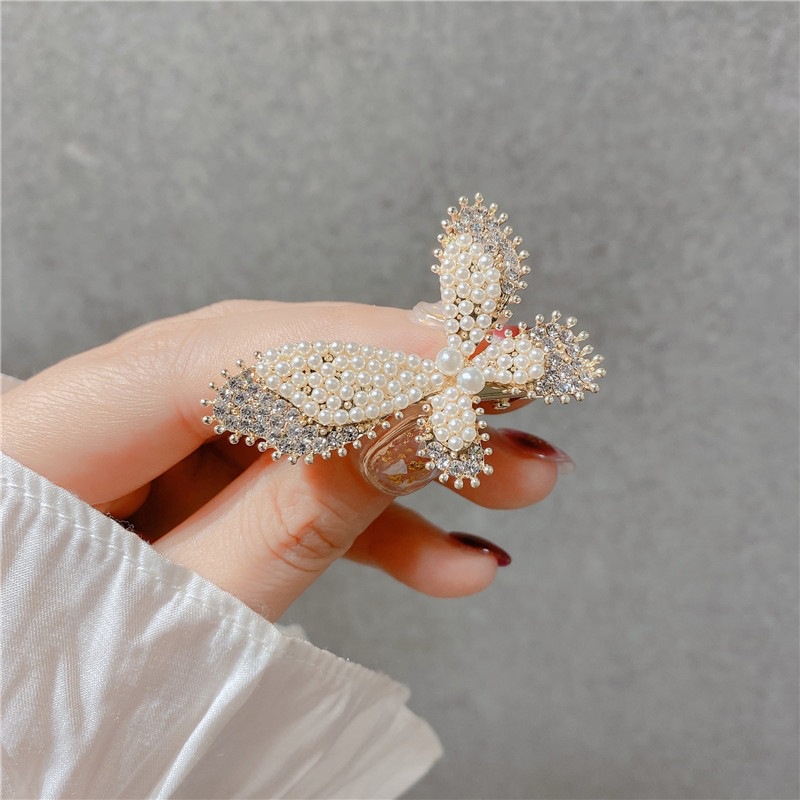 Kẹp Tóc Hình Bướm Đơn Giản Tinh Tế