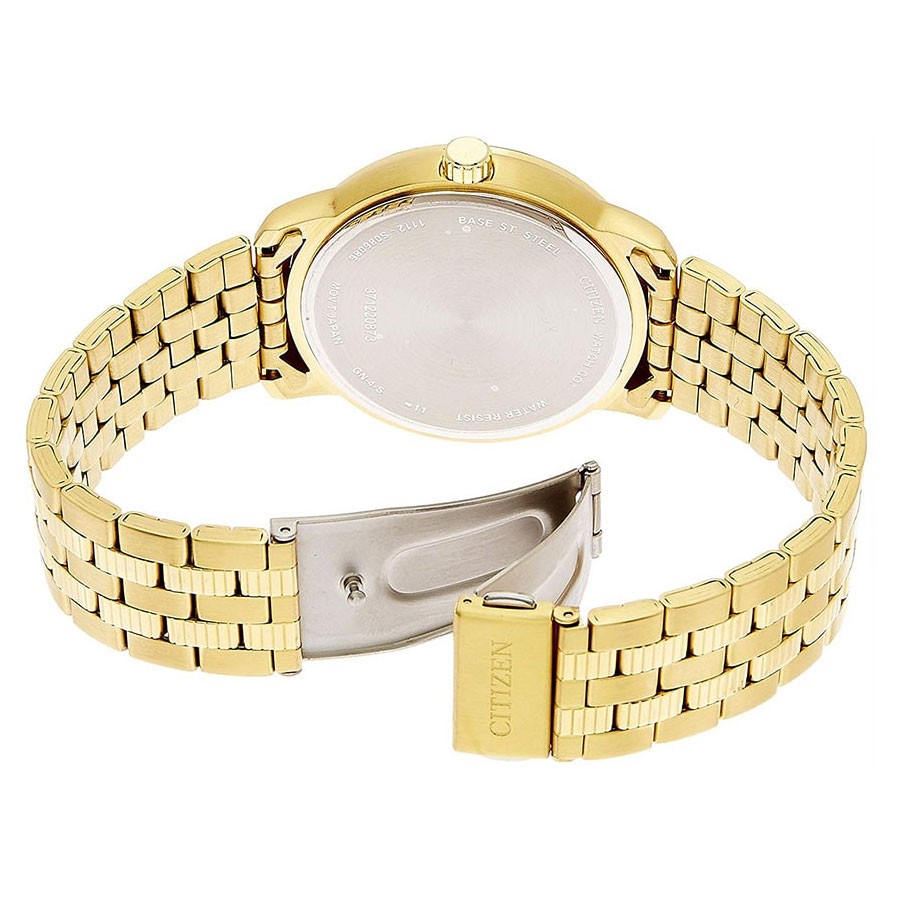 Đồng Hồ Nam Citizen Dây Thép Không Gỉ BI0992-51A - Mặt Trắng