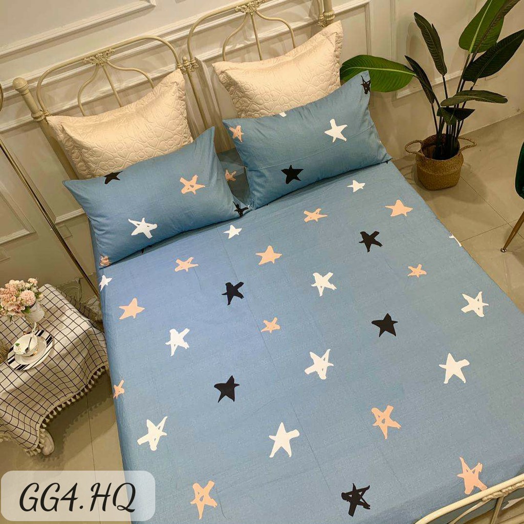 Set ga gối 100% cotton hàng nhập