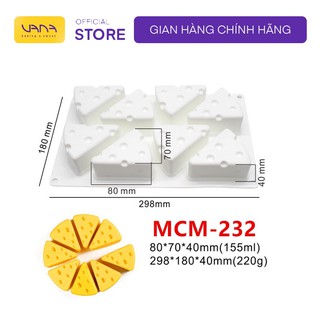 KHUÔN SILICON LÀM BÁNH PHOMAI 8 MIẾNG