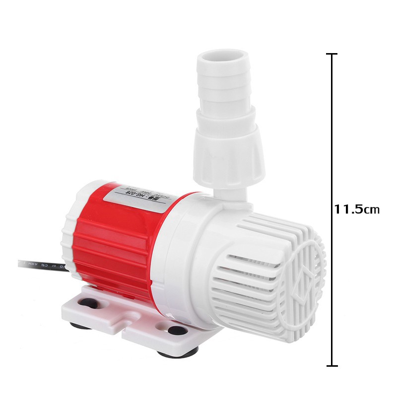 Máy bơm chìm bể cá 12V-10W/20W - máy bơm chìm không chổi than - Bơm hồ nước mặn, hồ thủy sinh