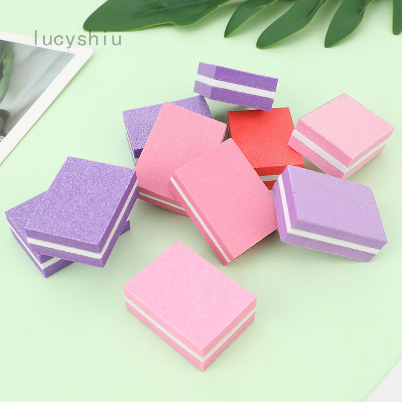 Set 10 Bông Xốp Làm Móng Tay