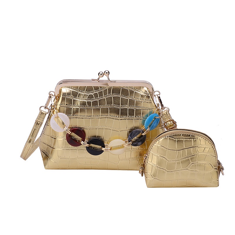 Túi Xách Đeo Vai Họa Tiết Vân Đá Thời Trang Dành Cho Nữ