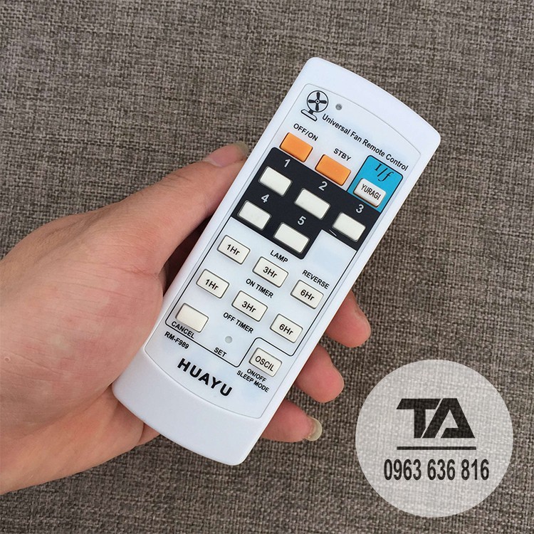 Điều khiển quạt đa năng các dòng quạt cây đứng - treo tường - trần các hãng