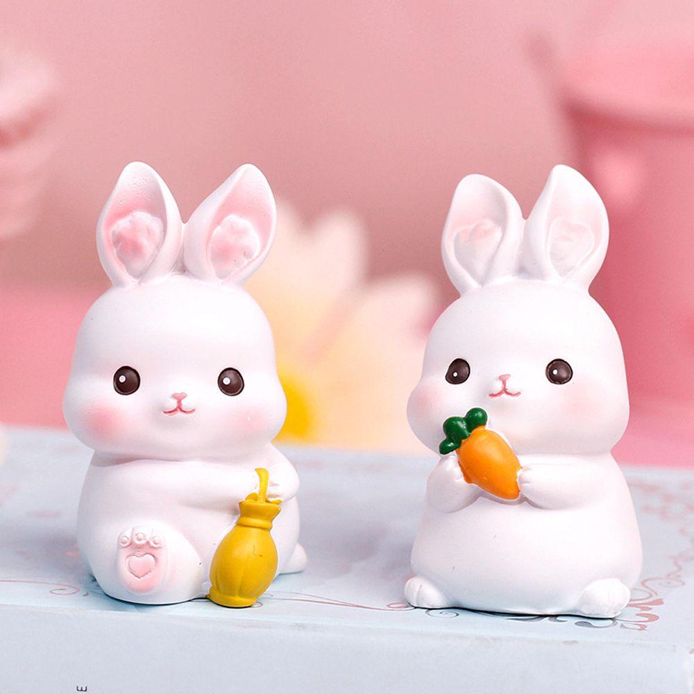 Mô Hình Thỏ Phục Sinh Trang Trí Bánh Kem DIY