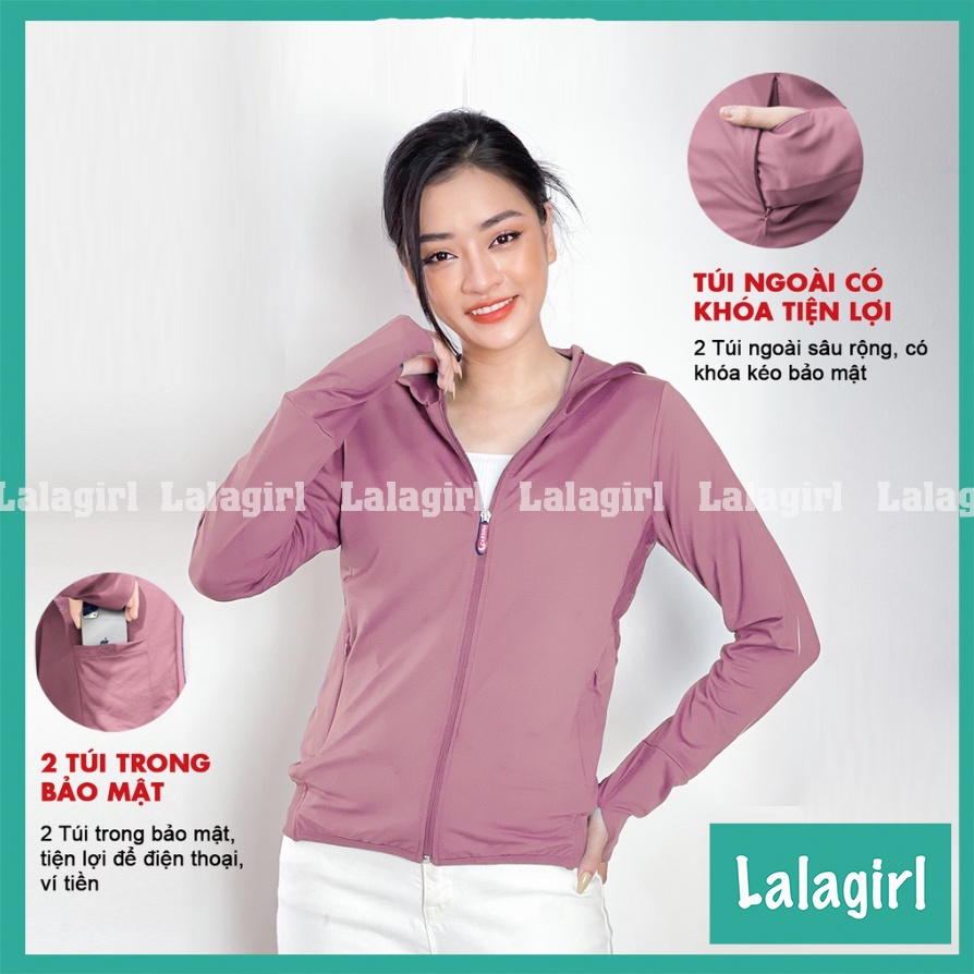 Áo Chống Nắng Nữ Thông Hơi Vải Kim Cương Siêu Mát