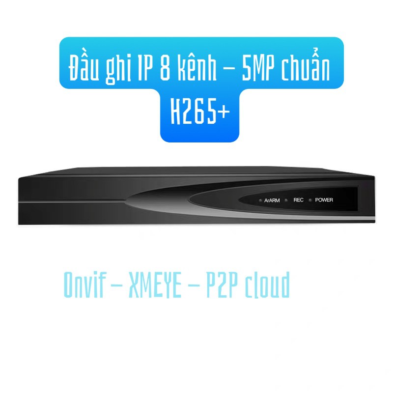 Đầu ghi camera IP 8 kênh 5MP | BigBuy360 - bigbuy360.vn