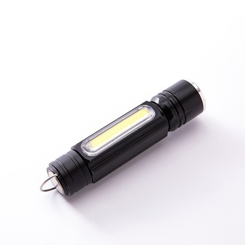 Sỉ IB Giá Siêu rẻ-Đèn pin nhật bản - Đèn pin mini đa năng bóng Q5L siêu sáng có đèn trên thân - Chế độ sạc USB Zoom LED